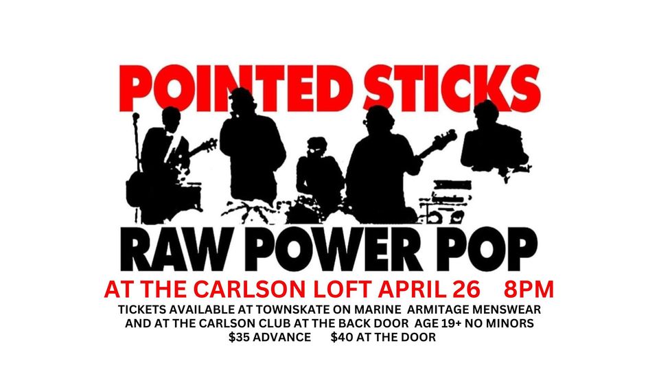 PR – Carlson Club: Pointed Sticks