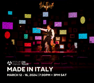 PR – Evergreen Theatre: Made in Italy