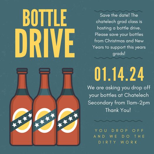 Chatelech Secondary: Bottle Drive