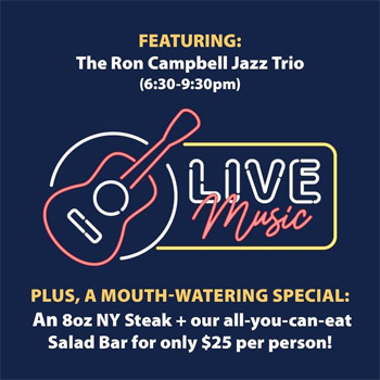 PR – TC Pub: 30 Year Anniversary – Ron Campbell Jazz Trio