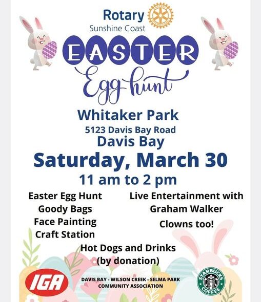 Whitaker Park: Rotary SC Easter Egg Hunt