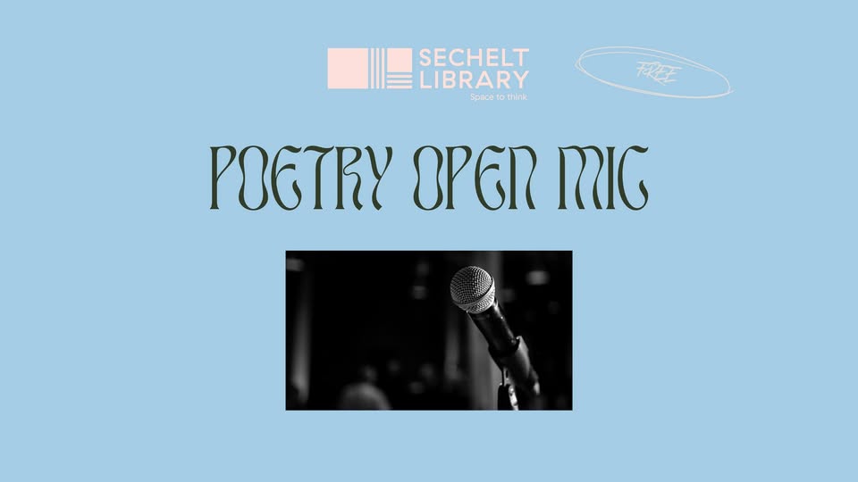 poetry night Apr 8