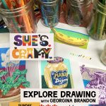 She’s Crafty @ The Kube: Explore Drawing with Georgina Brandon