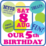 PR – qathet art + wares: We are turning 5!!