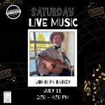 Gibsons Public Market: Saturday Live Music- July 11th John Pa Rainey