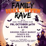 Gibsons Public Market: Family Halloween Rave