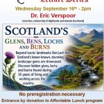 SSAC: Emeritus Professors Lecture Series – Dr. Eric Verspoor